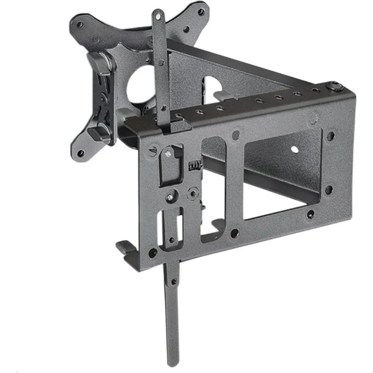 Novus SKY BASIC 1, schwenkbare TV Wandhalterung für Wohnwagen und Wohnmobile, VESA 75x75 mm und 100x100 mm, robuste Konstruktion