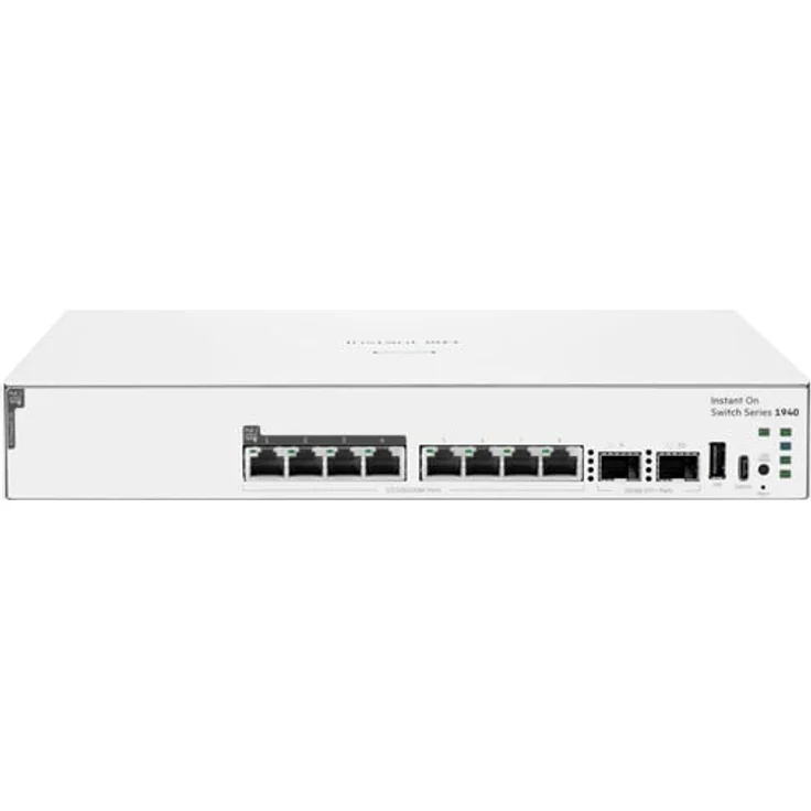 Hewlett Packard Enterprise HPE Networking Instant On 1940, Switch mit 24 x 10/100/1000 und 4 x SFP+