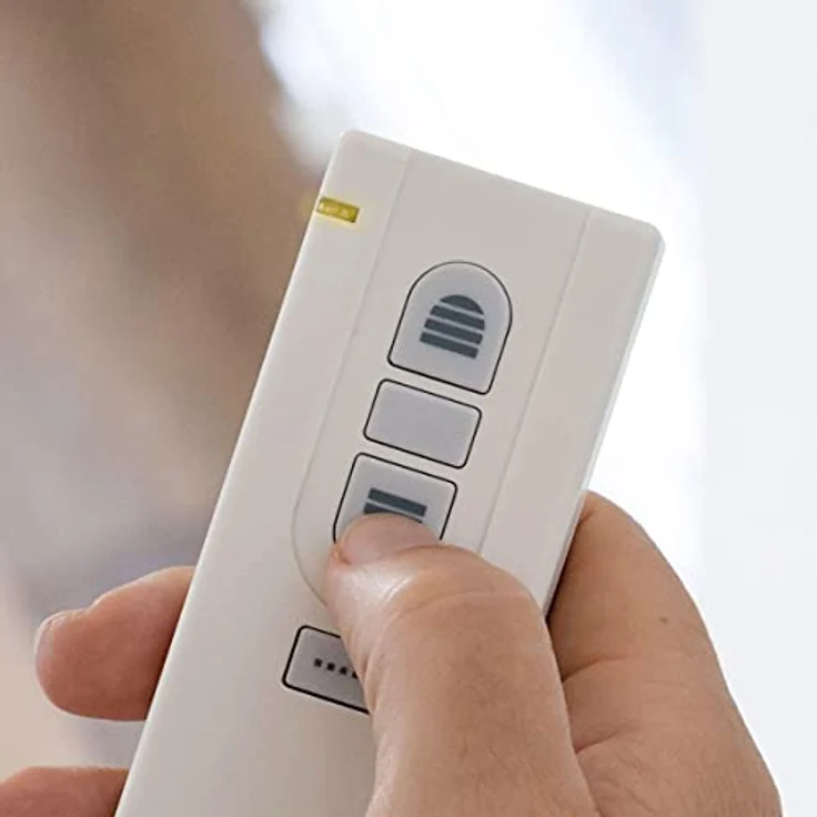 Schellenberg 20015 Smart Home Funk Handsender 1-Kanal,, 868,4 MHz, Weiß, Fernbedienung für Licht, Steckdose, Rolladensteuerung – Bild 3