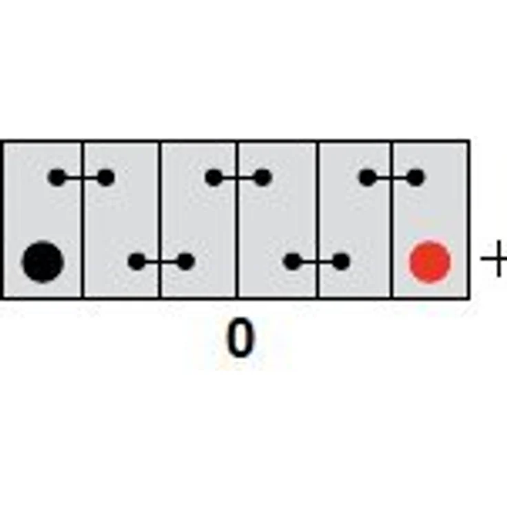 Yuasa Silver High Performance Autobatterie 12V 54Ah, Poltyp T1, Erstausrüstungsqualität, leistungsstark – Bild 3