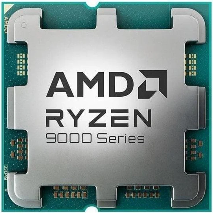 AMD Ryzen 5 9600X, 6-Kern CPU mit 12 Threads, 5,4 GHz Boost, 65W TDP, integrierte Radeon Grafik, AM5 Sockel, DDR5-SDRAM Unterstützung