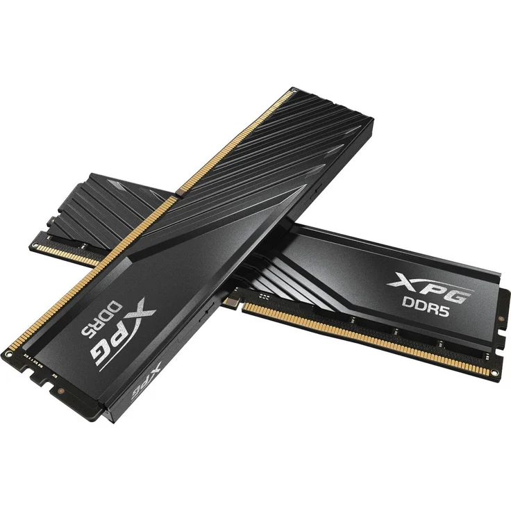 ADATA XPG Lancer Blade DIMM 32 GB DDR5-5600 Dual-Kit (2x 16 GB, schwarz) mit Intel XMP und AMD EXPO, Low-Profile-Kühlkörper, ECC Unterstützung
