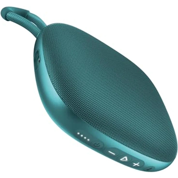 Fresh n Rebel Bold S3 Bluetooth Lautsprecher, 5 W, IPX6 wasserdicht, Laufzeit bis 15 h, Türkis – Bild 1