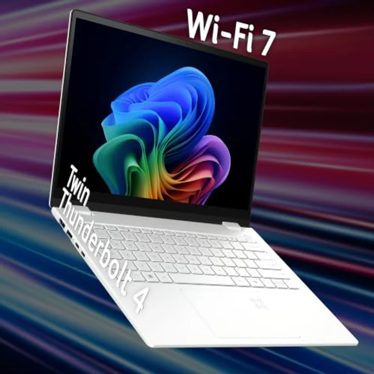 Acer SFE14-51T-94BZ, 14" Notebook mit Intel Core Ultra 9 288V, 32 GB RAM, 1 TB SSD, 2.8K OLED, Weiss – Bild 6