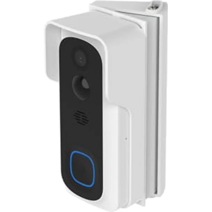 Beafon Visitor 2V - Set Outdoor Videotürklingel mit Winkeladapter + Indoor Glocke Chime, IP 54, 3MP Kamera, 6700 mAh Akku, 145° Weitwinkel – Bild 5