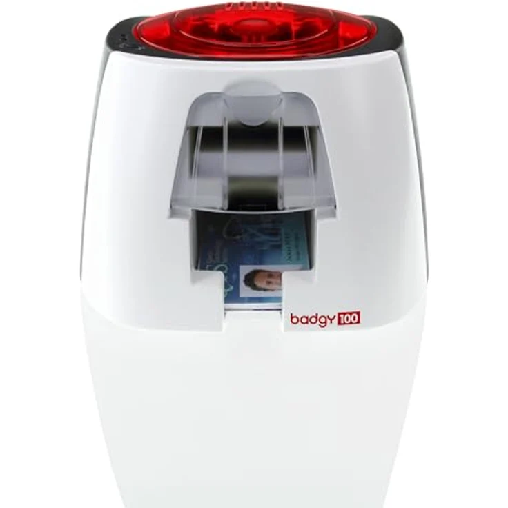 Evolis Badgy 100 - Plastikkartendrucker - Farbe, B12U0000RS – Bild 3