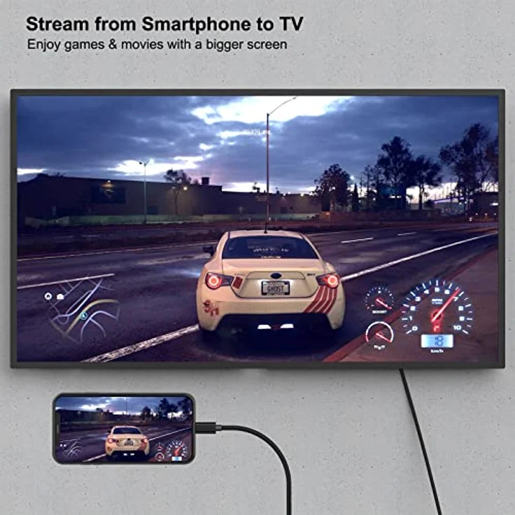 BENFEI USB C auf HDMI Kabel 4K 3m, USB Typ C auf HDMI Kabel kompatibel mit Thunderbolt 3/4 (nur kompatibel mit USB C Geräten die Videoausgabefunktion unterstützen) - Preisvergleich – Bild 3