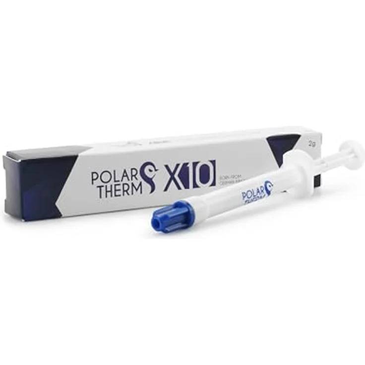 Polartherm X-10 Wärmeleitpaste für CPU & GPU, 2 Gramm, hohe Wärmeleitfähigkeit, lange Haltbarkeit, nicht leitend – Bild 3