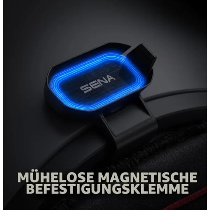 Sena MeshOn Helm-montierter Mesh Intercom 3.0 Adapter für Bluetooth Headset, 6 Kanäle, IPX7 Wasserschutz, bis zu 800 m Reichweite – Bild 4