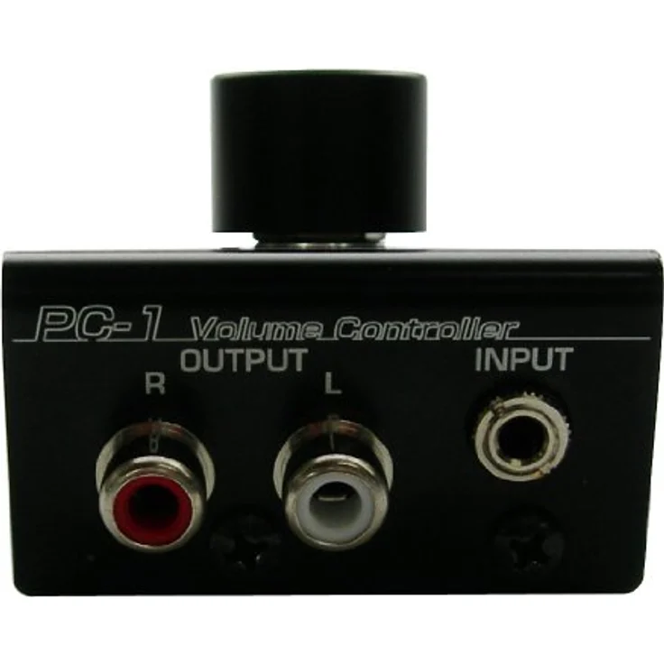 Fostex PC-1eb ? Lautstärkeregler für Stereo-Lautsprecher, Farbe: schwarz – Bild 5