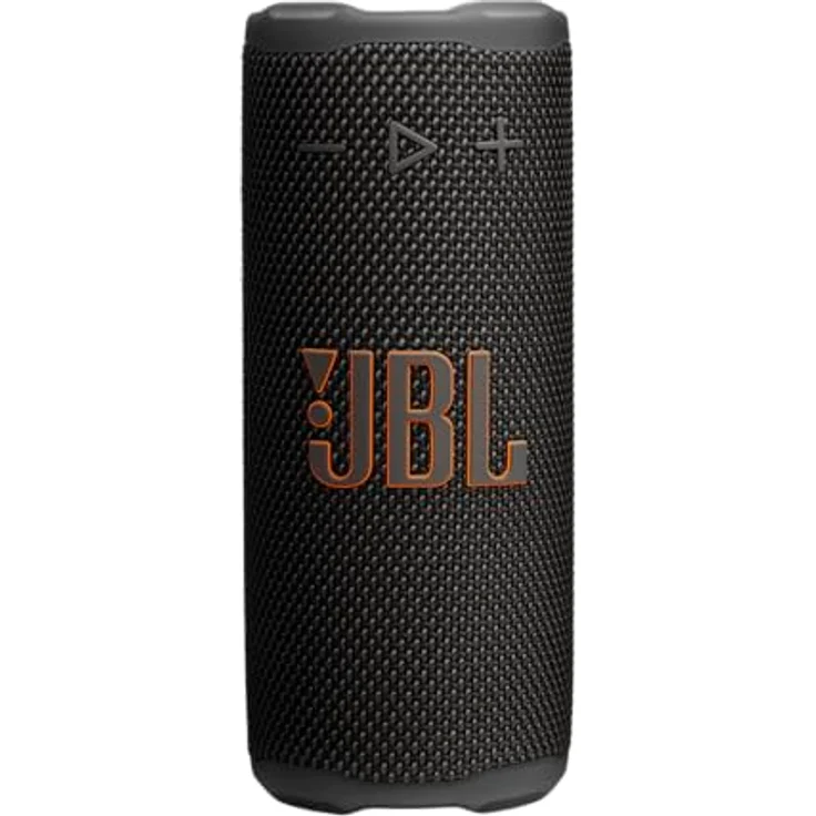 JBL Grip, Kompakter Bluetooth Lautsprecher mit JBL Pro Sound, AI Sound Boost, IP68 wasserdicht, Umgebungslicht, bis zu 14h Wiedergabe, Auracast Multi-Speaker, Schwarz – Bild 1