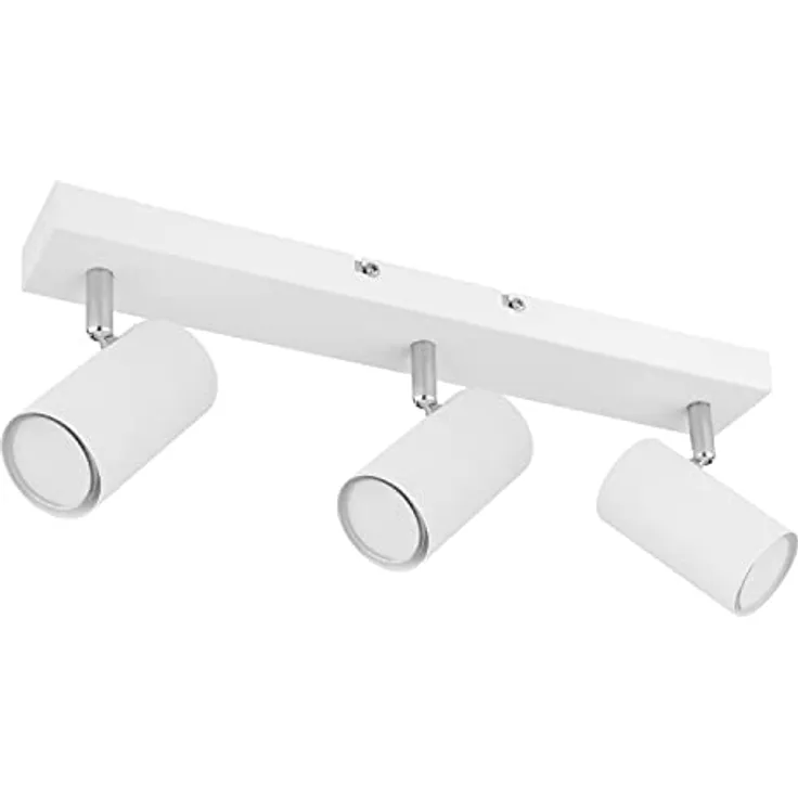 Globo Deckenleuchte - Weiß matt - Metall - 3-flammig - B 45 cm