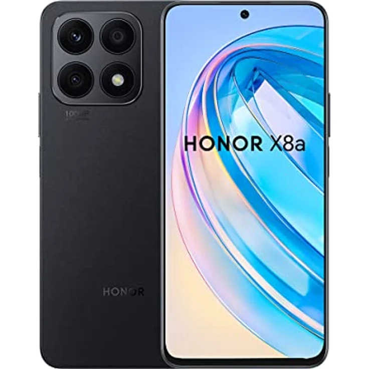 Honor X8a 128GB/6GB RAM Dual-SIM midnight-black – Bild 1