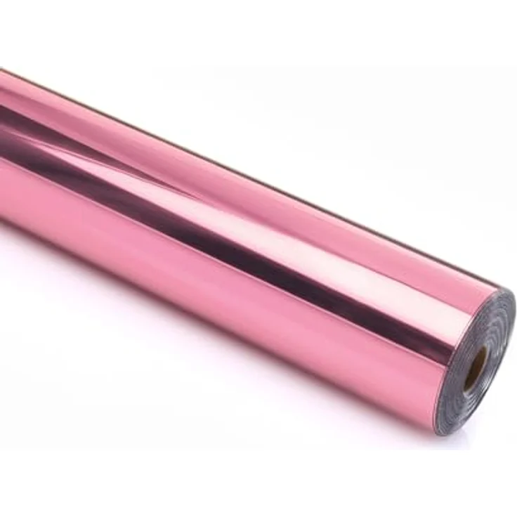 Loklik Permanent Klebefolie Vinyl, Spiegelnd-Metallic, 30.5 x 180cm, Roségold, wetterfest und haltbar – Bild 3