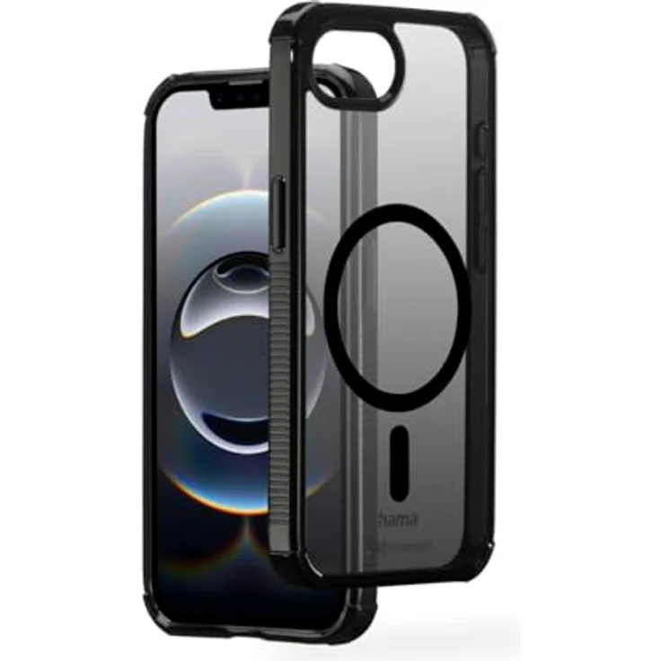 Hama 019099 Extreme Protect Cover für Apple iPhone 16e, magnetisch, Schwarz – Bild 1