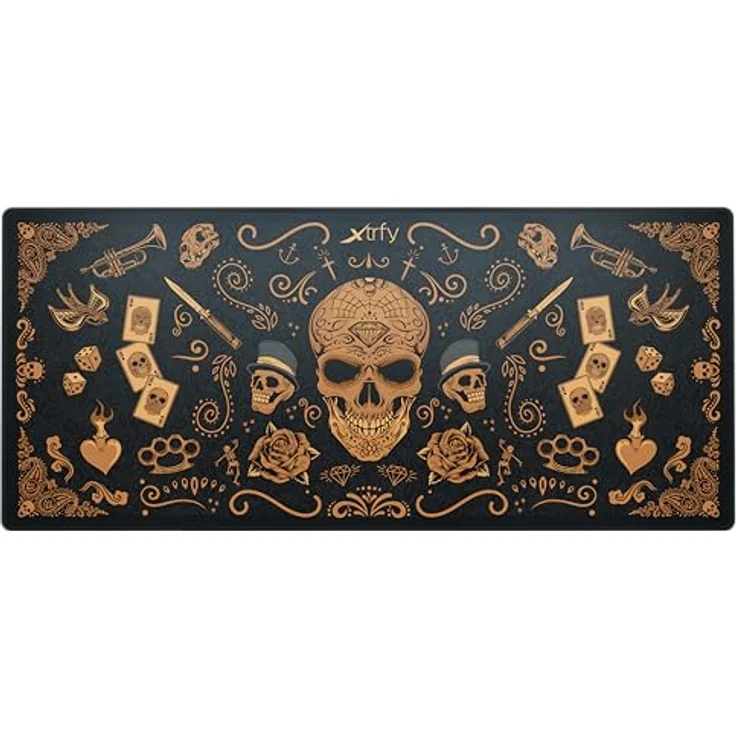 Xtrfy GP5 XL Gaming-Mauspad, Stoff, Glattes Speed-Pad, Calavera Edition – Bild 1