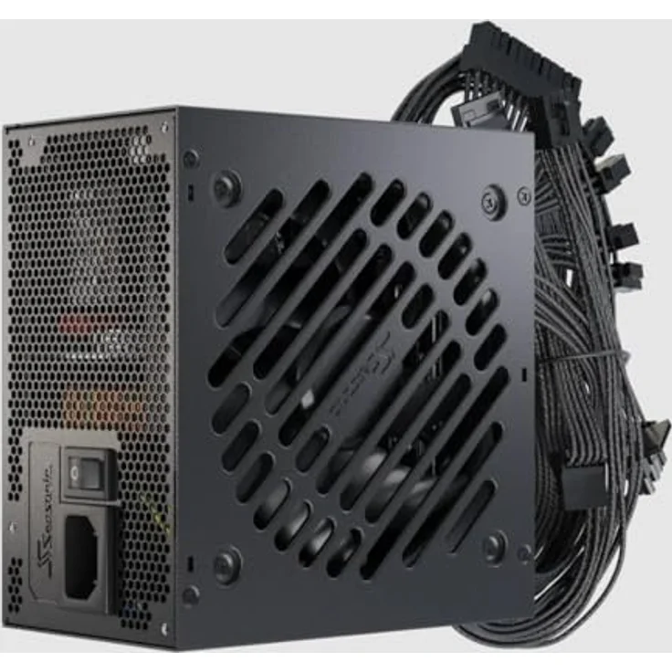 Seasonic CORE GC-650 ATX3, Netzteil 650W (80+Gold), effiziente Kühlung, fester Kabelstrang, Schwarz – Bild 3