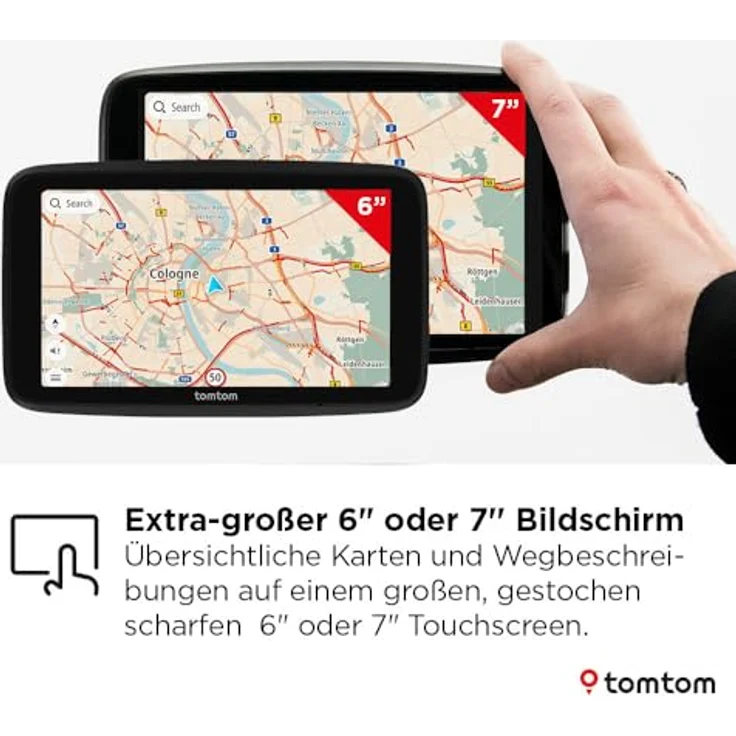 TomTom Go Navigator 6 2nd gen., 15,2 cm (6 Zoll) Navigationsgerät mit Wi-Fi, Bluetooth und USB-C, Ganz Europa, versandkostenfrei – Bild 3
