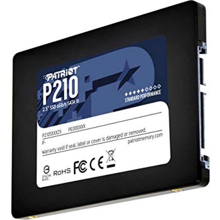 Patriot P210 - Solid-State-Disk - 128 GB - intern - 2.5 Zoll (6.4 cm) - SATA 6Gb/s (P210S128G25) – Bild 2