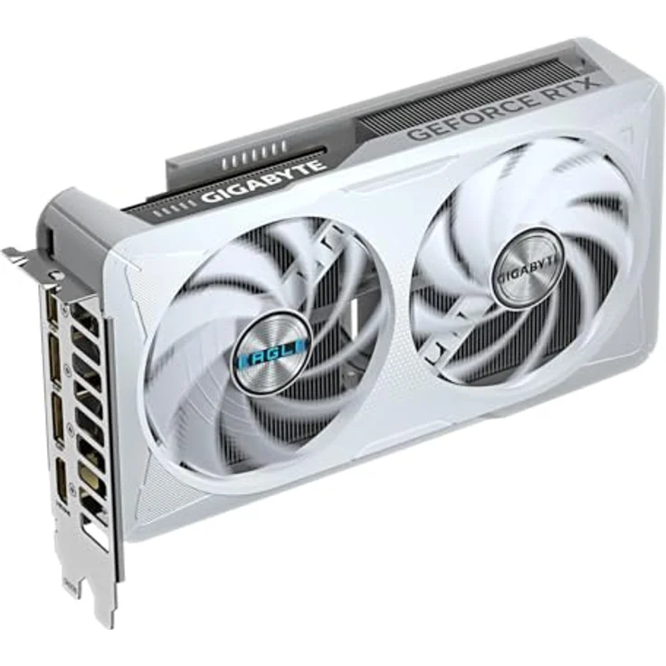 Gigabyte GeForce RTX 5060 Eagle OC Ice 8G Grafikkarte - 8GB GDDR7, 128bit, PCI-E 5.0, 2550 MHz, WINDFORCE-Kühlsystem, 3 x DisplayPort, 1 x HDMI – Bild 5