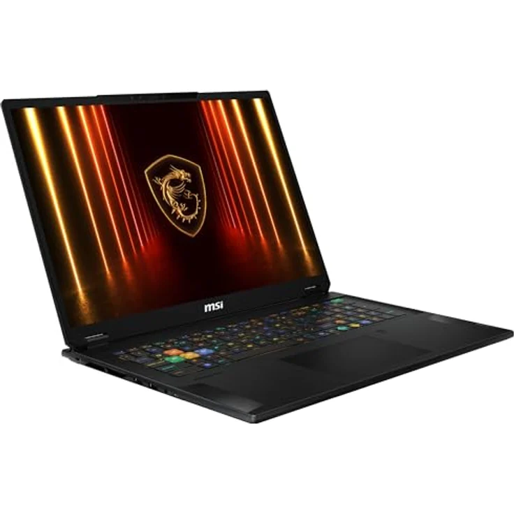 MSI Stealth 18 HX AI A2XWIG-042, 18" UHD+ Notebook mit Intel Core Ultra 9 275HX, 64 GB RAM, 2 TB SSD, GeForce RTX 5080, Schwarz – Bild 2