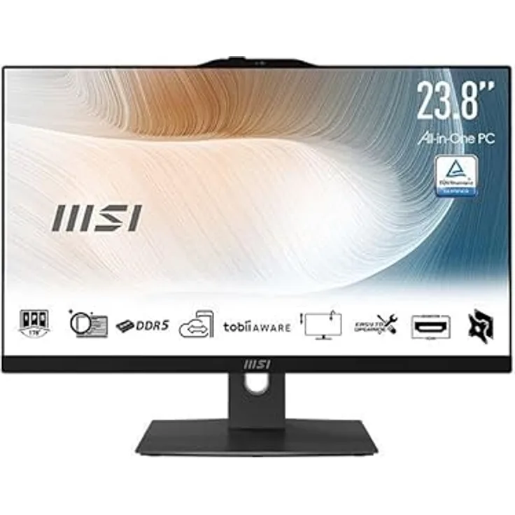 MSI Modern AM242P 1M-1204DE, All-in-One-PC mit 24 Zoll Display