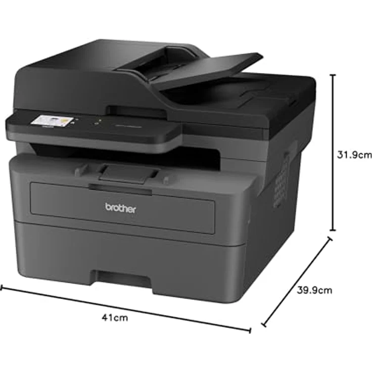 Brother DCP-L2665DW, Multifunktionsgerät in Schwarz mit Druckfunktion bis 34 Seiten/Minute, Duplexdruck, WLAN und mobilem Drucken – Bild 13