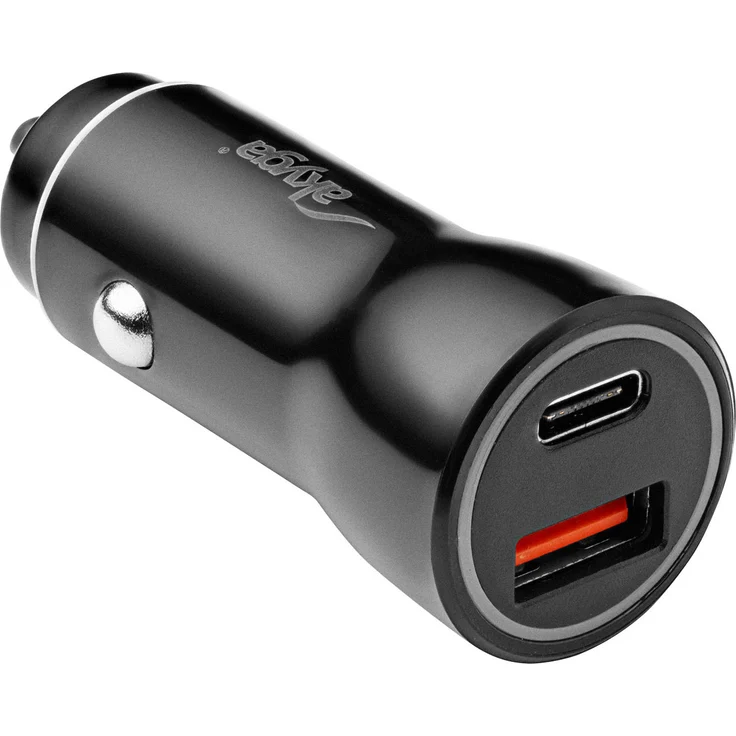Akyga AK-CH-16 Auto Zigarettenanzünder 12 V 3 A Weiß, USB-Autoladegerät mit Quick Charge und Power Delivery