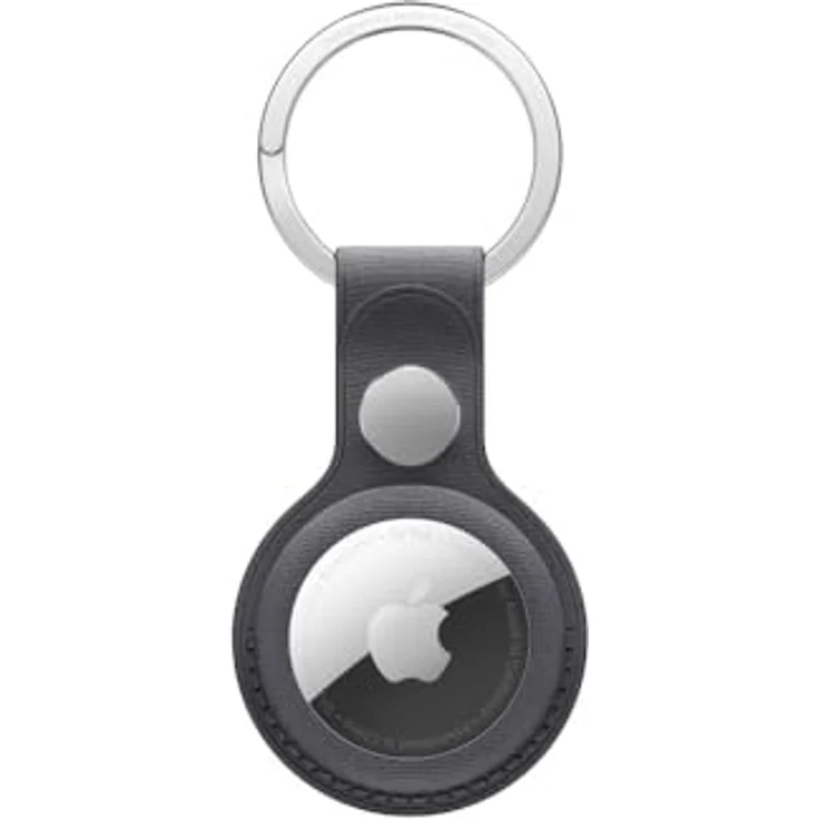 Apple AirTag Feingewebe Schlüsselanhänger – Schwarz ​​​​​​​ – Bild 1