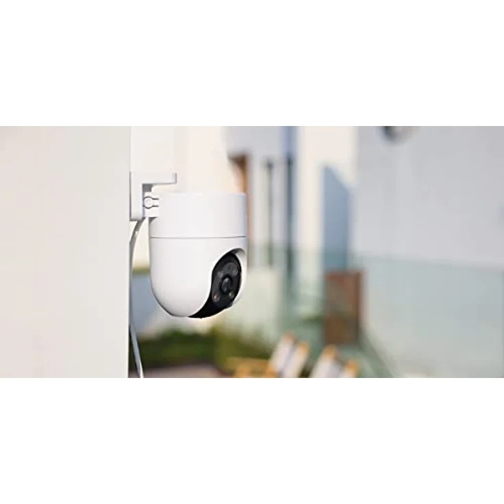 EZVIZ Drahtlose Wi-Fi-Kamera H8C, 1080p, DOME PT, F4 mm, gesteuert, IP65, (1920 x 1080 Pixels), Netzwerkkamera, Weiss – Bild 3