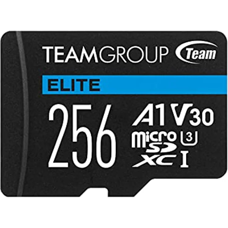 TEAM ELITE A1 - Flash-Speicherkarte (SD-Adapter inbegriffen) - 256 GB - A1 / Video Class V30 / UHS-I U3 - microSDXC (TEAUSDX256GIV30A103) – Bild 2