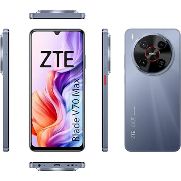 ZTE Blade V70 Max Smartphone (17,53 cm/6,9 Zoll, 128 GB Speicherplatz, 50 MP Kamera)