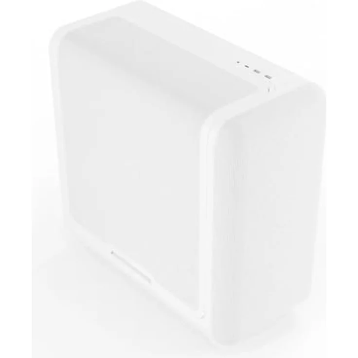 HYTE X50 Air Midi Tower - Snow White, PC-Gehäuse mit starkem Airflow, drei Kammern, Mesh-Seiten und USB-C 20 Gbit/s Frontanschluss – Bild 2