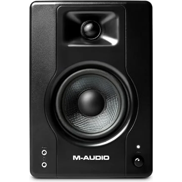 M-Audio BX4 P, 4,5" Studio Monitor Lautsprecher, 120-Watt Schwarz, Paar für Musikproduktion und Podcasting – Bild 9