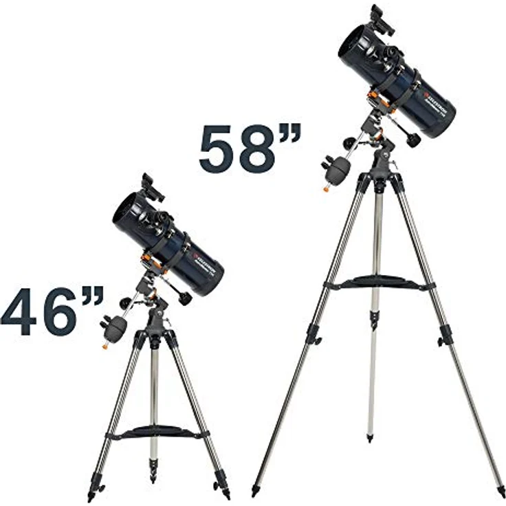 Celestron AstroMaster 114EQ 50x - Teleskope (50,8 cm, 7,71 kg, Aluminium, Stahl) – Bild 9