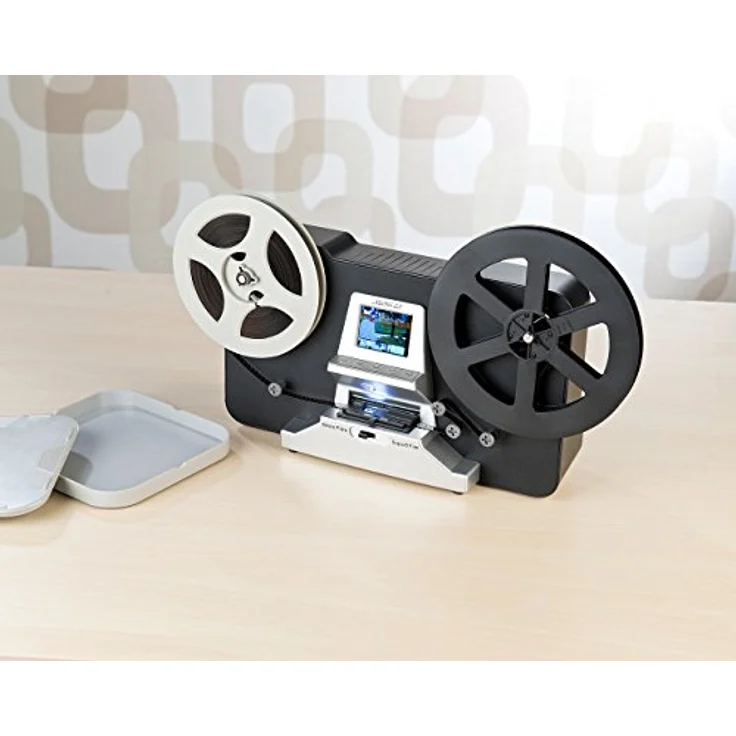 Somikon HD-XL-Film-Scanner & -Digitalisierer Super 8 und 8 mm alte Filme digitalisieren S8, Retro, Grabber, Vintage, Kopieren, Projektor, Konverter, Digitizer, Schmalfilm, Filmabtaster, digitalisieren, Videorecorder, Digital Überspielen, konvertieren, sca – Bild 4