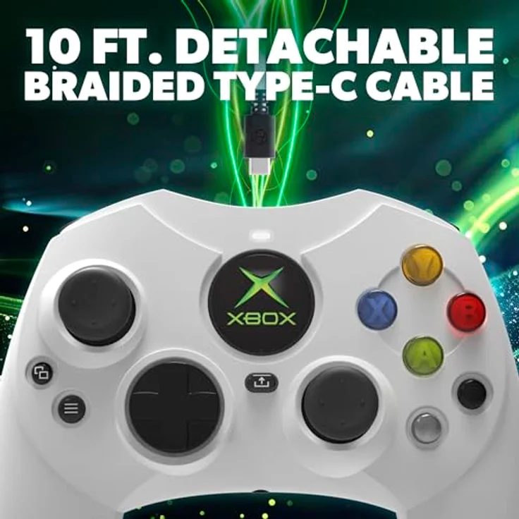 HYPERKIN M01618-BK DUCHESS kabelgebunden Gaming Controller, Weiß, mit Hall-Effekt-Joysticks, Impulstrigger und USB-C-Anschluss für Xbox Series, One, PC – Bild 5