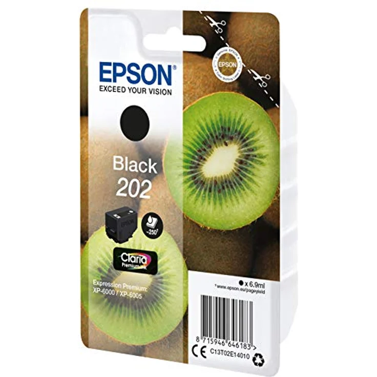 Epson Tintenpatrone für Epson Expression Photo XP-6000, XP-6005, 6,9 ml, 250 Seiten, Schwarz – Bild 2