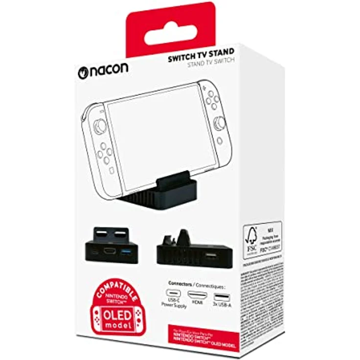 Nacon TV-Standschalter – kompatibel mit Nintendo Switch und OLED – Bild 2