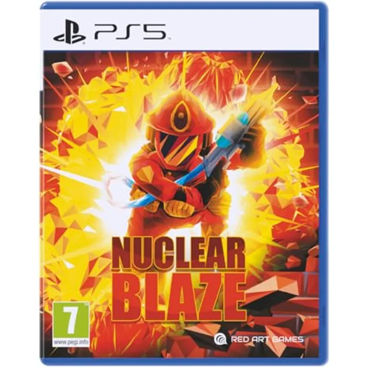 Red Art Games Nuclear Blaze, 2D-Feuerwehrspiel mit 120 fps Unterstützung und Kid Mode, PS5-Games