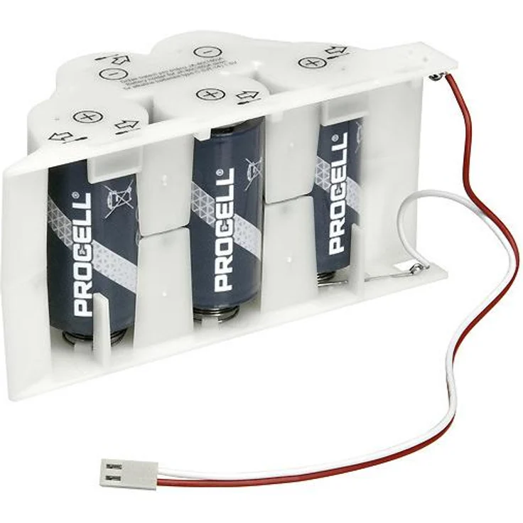 Indexa Batteriepack BAT-80A-ALKALINE für 8000A/2 Funk-Außensirene, wiederaufladbar, weiß, 125mm x 50mm x 60mm