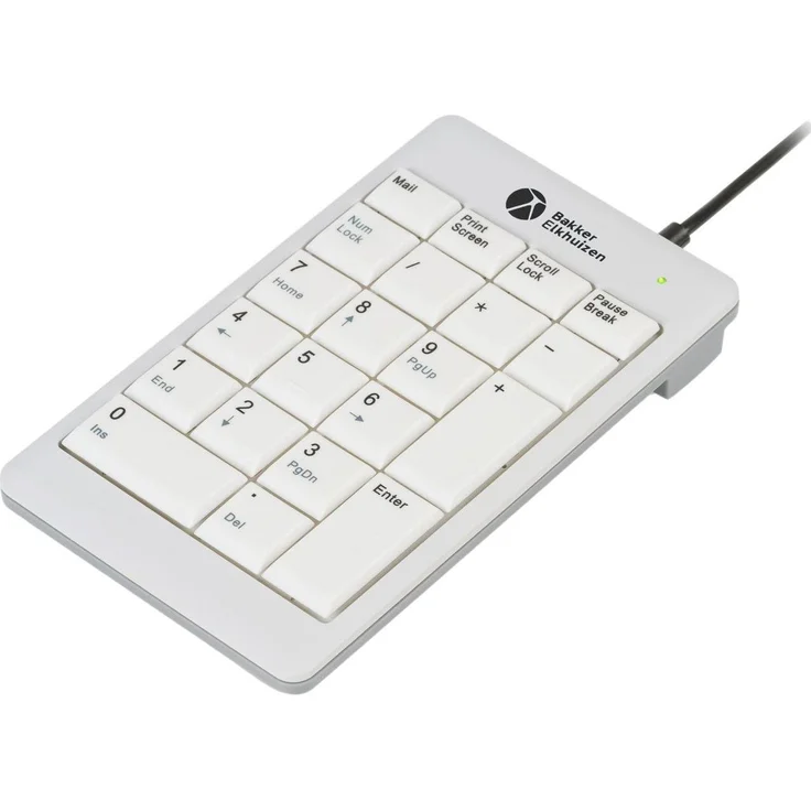 Bakker Elkhuizen UltraBoard 955 V2, Kabelgebundenes Tastatur-Numeric Keypad für präzises Arbeiten