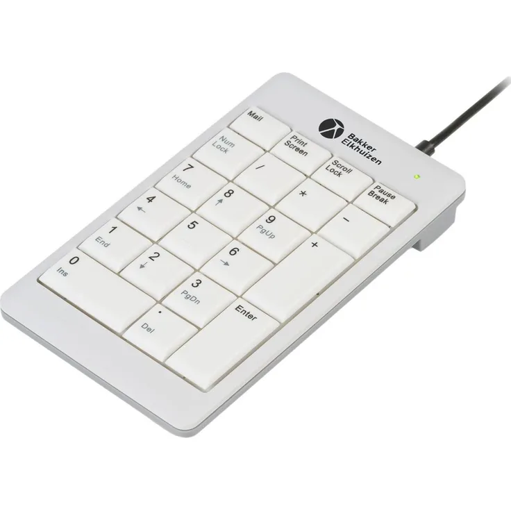 Bakker Elkhuizen UltraBoard 955 V2, Kabelgebundenes Tastatur-Numeric Keypad für präzises Arbeiten