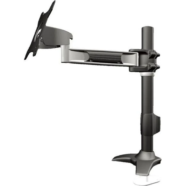 Aavara POS Series TI110, Befestigungskit für Tischplattenbohrung mit Schwenkarm, Monitor Halterung für 24.02" Monitore, Schwarz, Höhenverstellbar, integriertes Kabelmanagement