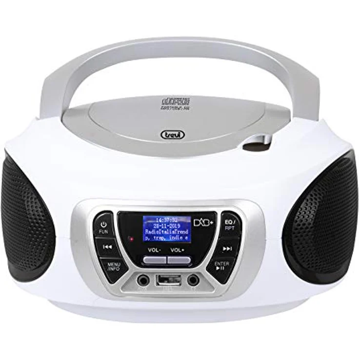 Trevi CMP 510 DAB Stereo tragbar CD BRD Bianco – Bild 4