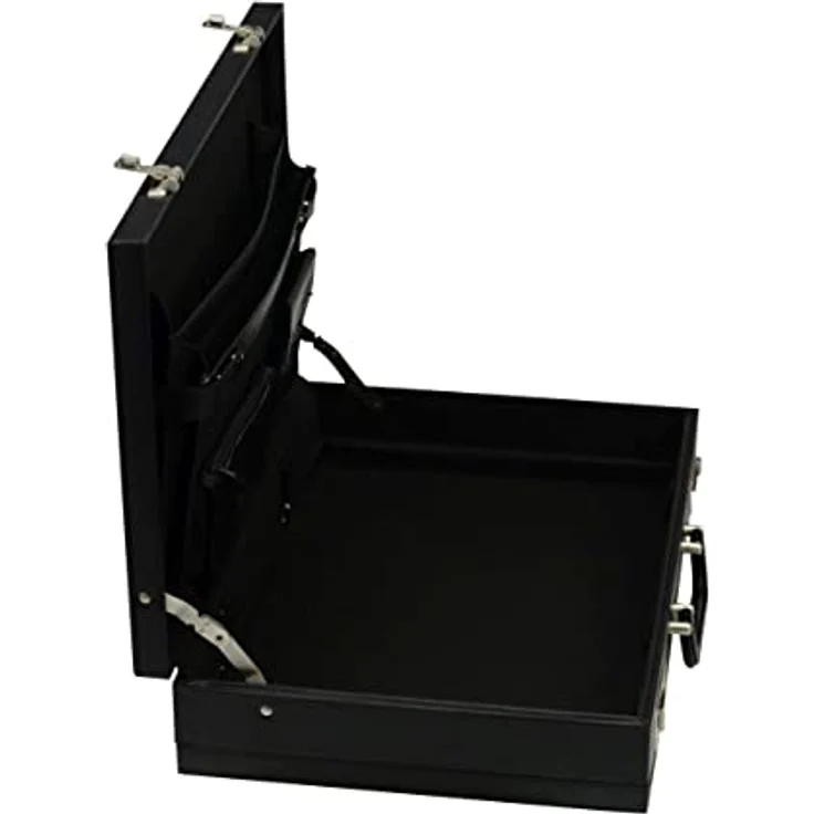 Alassio 92300 - Attachékoffer PONTE, aus Lederimitat, ca. 44,5 x 33 x 10 cm, schwarz – Bild 5
