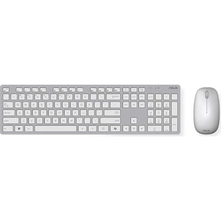 Asus W5000 wireless Keyboard+Mouse dt. COPILOT Layout weiß, Tastatur in Weiß – Bild 2