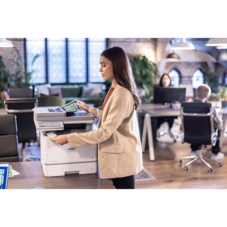 Brother MFC-L8970CDW, Multifunktionsdrucker, Laser, Farbdruck, 2400 x 600 DPI, A4, bis zu 31 Seiten/Min., Grau – Bild 5