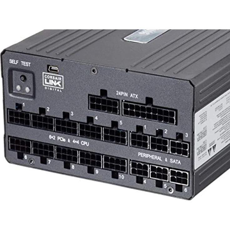 Corsair AX1600i 1600W ATX Schwarz (CP-9020087-UK) – Bild 3