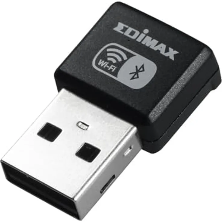 Edimax EW-7611UXB, 2-in-1 WLAN 6 AX900 & Bluetooth 5.3 USB-Adapter mit erweiterter WLAN-Sicherheit und energiesparendem Dual-Modus-Bluetooth